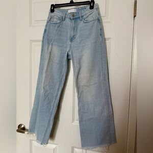 Classic Light Blue Straight Leg Women's Jeans